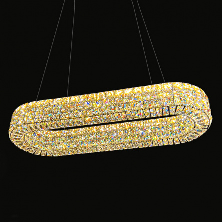 Подвесной светильник ACHILLES LONG L120 Brass фото 1