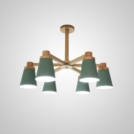 Потолочная люстра PROP 6 Green фото 1